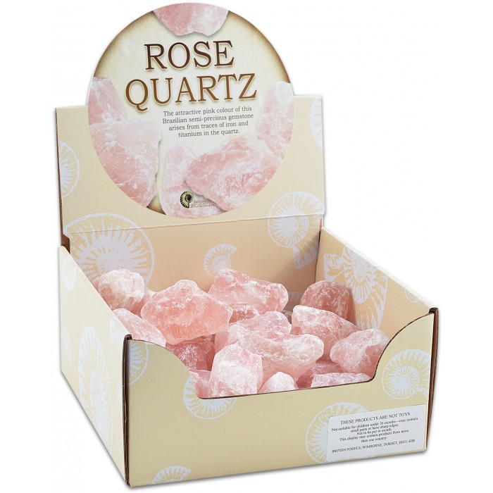 Raw Rose Quartz