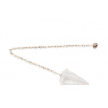 Clear Quartz Pendulum