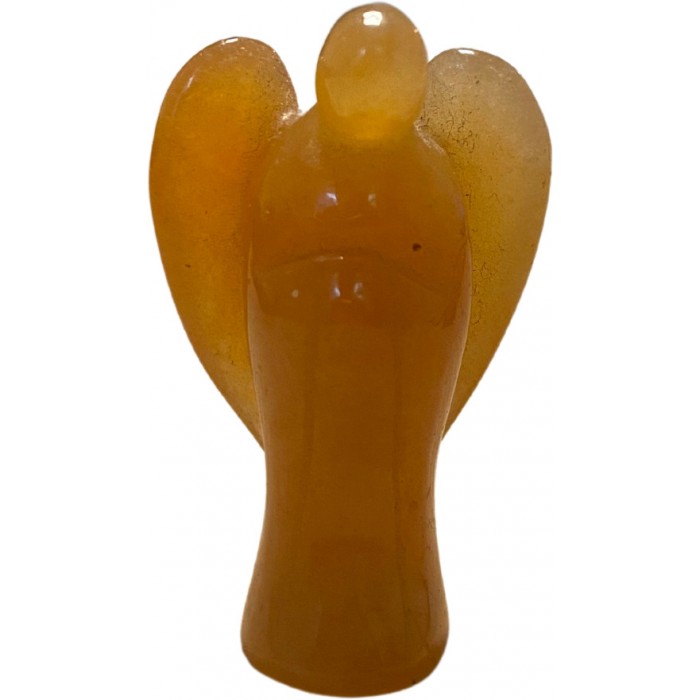 Carnelian Angel Carving