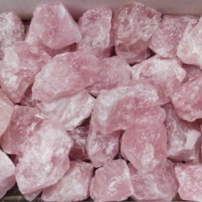 Raw Rose Quartz Large