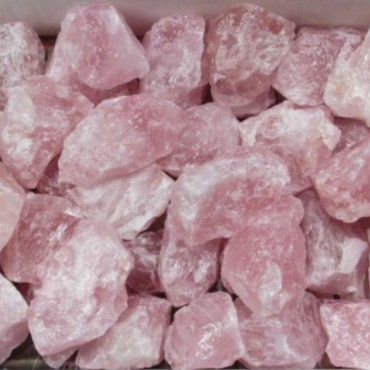 Raw Rose Quartz Large