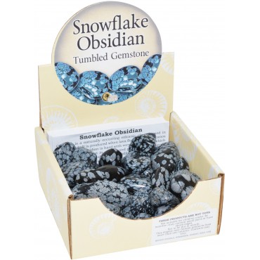 Οψιδιανός Νίφας Βότσαλο