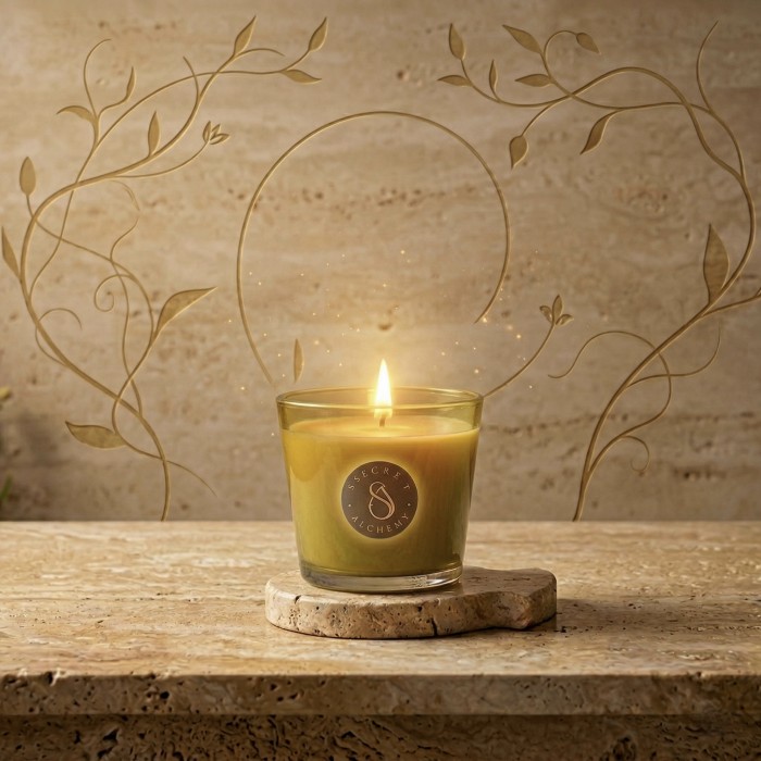 Soy Candle Christmas Blend - Green