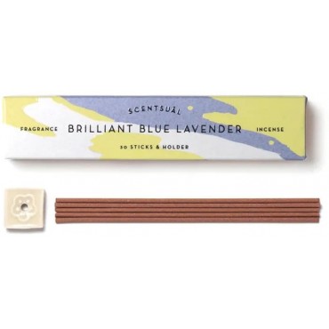 Brilliant Blue Lavender Scentsual Fragrance Stick Incense